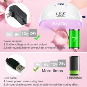 LKE UV LED Nail Lamp