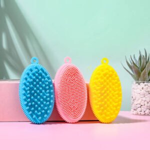Soft Silicone Body Scrubber Brush