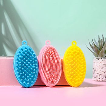 Soft Silicone Body Scrubber Brush
