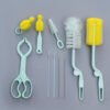 Bottle Brush Milk Stainless Steel Straw Nipple